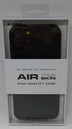 Накладка для i-Phone 12 Pro Max 6.7" K-Doo Air Skin пластик черная
