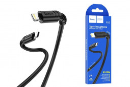 Usb Кабель-зарядка Type-C на Lightning Hoco X62 Fortune 3A 20W 1м силиконовый черный