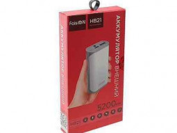 Powerbank Faison HB21 5200mAh 1USB 2.1A белый
