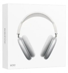 Стереонаушники Bluetooth полноразмерные Borofone BO22 BT5.3/12ч серебристые