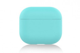 Силиконовый чехол для AirPods 3 мятный