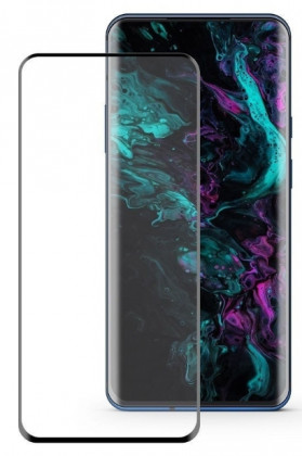 Защитное стекло для One Plus 7T Pro 3D полный экран  черное