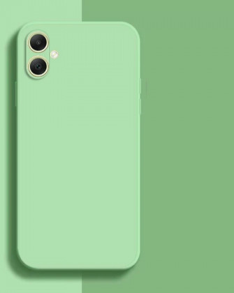 Накладка для Samsung Galaxy A05 Silicone cover бирюзовая