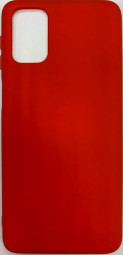 Накладка для Samsung Galaxy M31S Silicone cover без логотипа красная