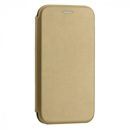 Чехол-книжка Samsung Galaxy A13 4G Fashion Case кожаная боковая золотая