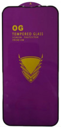 Защитное стекло для i-Phone 15 Pro Max 6.7" OG Purple чёрное