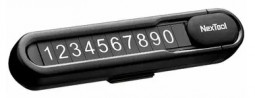 Парковочная карта Xiaomi NexTool Multifunctional Parking Plate NE20140 черная