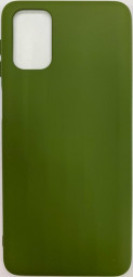 Накладка для Samsung Galaxy M51 Silicone cover болотная