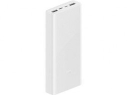 Powerbank Xiaomi 3 20000mAh 2USB/1C 3A 18W VXN4258CN/PLM18ZM белый