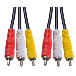 Кабель 3xRCA (папа) - 3xRCA (папа) R-315 1.5м