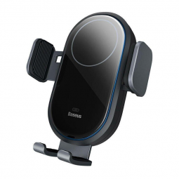 Держатель c беспроводной зарядкой Baseus LightChaser Wireless Charging 15W C40355900121-00 черный