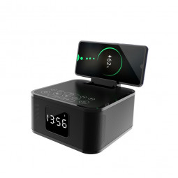 Bluetooth колонка Awei Y332 25Вт/8000mAh/беспроводная зарядка черная