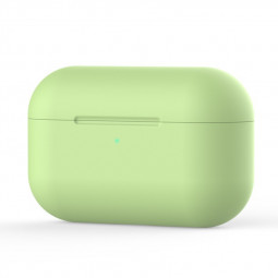 Силиконовый чехол для AirPods 3 салатовый
