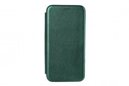 Чехол-книжка Fashion Case i-Phone 5/5s кожаная боковая зелёная