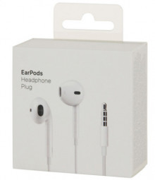 Наушники гарнитура EarPods 3,5 mm Jack (Оригинал)