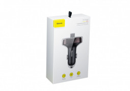 Автомобильное заряд. устр. Baseus T-typed Bluetooth MP3 2USB 3.4A CCALL-TM12 черное