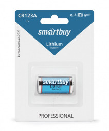 Литиевый элемент питания Smartbuy CR123A/1B (12/144) SBBL-123A-1B