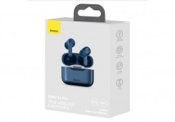 Мобильная Bluetooth-гарнитура Baseus SIMU S1 Pro TWS V5.1 сенсорные (NGS1P-03) синяя