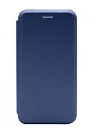 Чехол-книжка Nice Case для i-Phone 11 Pro кожаная боковая синяя