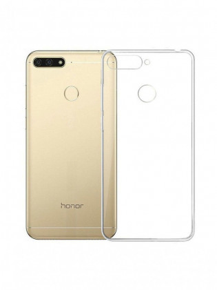 Чехол-накладка силикон 0.5мм Huawei Y6 (2018)/7A Pro прозрачный