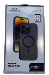Накладка для i-Phone 15 Pro Max Keephone Mago Pro Magsafe матовый черный