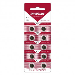 Батарейка часовая Smartbuy AG7-10B (200/2000) SBBB-AG7-10B