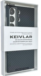 Накладка для Samsung Galaxy S24 Ultra K-Doo Keivlar черный