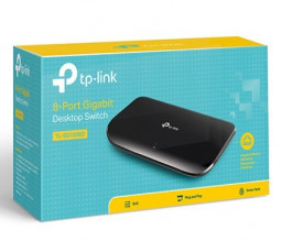 Коммутатор-мини TP-Link TL-SG1008D с 8-портами черный