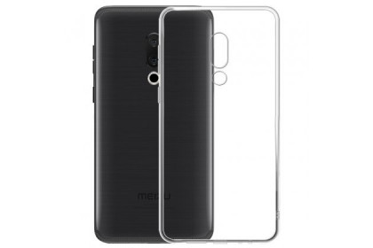 Чехол-накладка силикон 0.5мм Meizu 15 Plus прозрачный