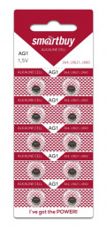 Батарейка часовая Smartbuy AG1-10B (200/2000) SBBB-AG1-10B