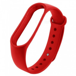 Ремешок для Xiaomi Mi Band 7 силиконовый красный