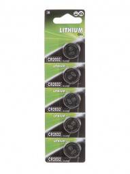 Литиевый элемент питания GP CR2032/BL5