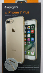Чехол Spigen для i-Phone 7 Plus Neo Hybrid Crystal , шампань (043CS20538)