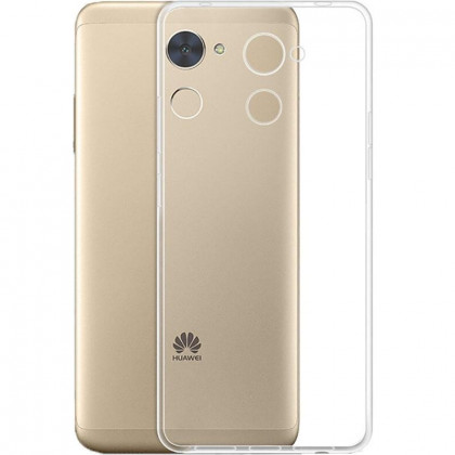 Чехол-накладка силикон 0.33мм Huawei Y7 Prime (2018)//7C прозрачный