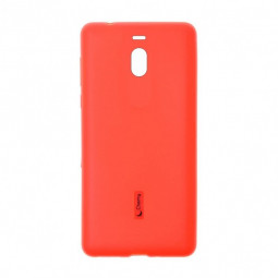 Чехол-накладка для NOKIA 6 (2018) J-case силикон красный