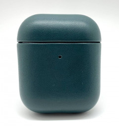 Кожаный чехол для AirPods 1/2 K-DOO LuxCraft зеленый
