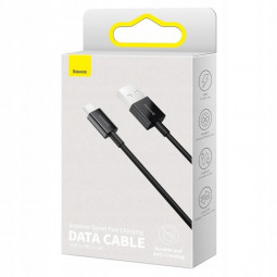 Usb Кабель-зарядка Micro Baseus Superior 2.1A 2м (CAMYS-A01) черный