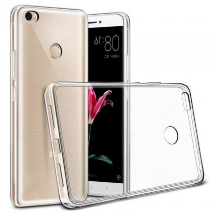 Чехол-накладка силикон 0.5мм Xiaomi Mi Max 2 прозрачный