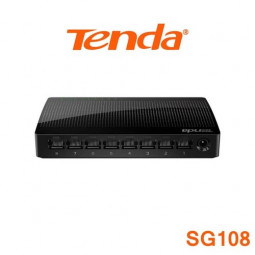 Коммутатор-мини Tenda SG108 Fast Ethernet с 8-портами