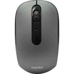 Мышь беспроводная беззвуч. Smartbuy ONE 262AG USB/DPI 800-1200-1600/4 кнопки/1AA серебро (SBM-262AG)