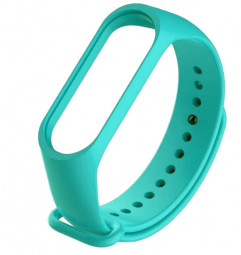 Ремешок для Xiaomi Mi Band 7 силиконовый бирюзовый