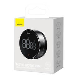 Таймер кухонный электронный Baseus Heyo Rotation Pro FMDS000013 серый