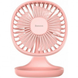Настольный вентилятор Baseus Pudding-Shaped Fan (CXBD-04) розовый