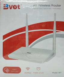 Мобильный роутер Bvot 4G B17 LTE WiFi 300 Mbps/1wan/2lan белый