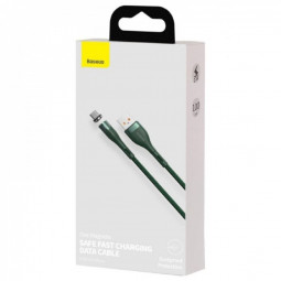 Usb Кабель-зарядка Micro Baseus Zinc Magnetic 2.1A 1м (CAMXC-K06) зелёный