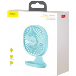 Настольный вентилятор Baseus Pudding-Shaped Fan (CXBD-15) бирюзовый