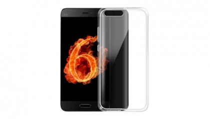 Чехол-накладка силикон 0.33мм Xiaomi Mi 6 прозрачный