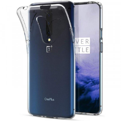 Чехол-накладка силикон 0.5мм One Plus 7 Pro прозрачный