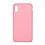 Накладка для Samsung Galaxy A02 Silicone cover без логотипа розовая