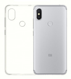 Чехол-накладка силикон 0.33мм Xiaomi Redmi S2 прозрачный